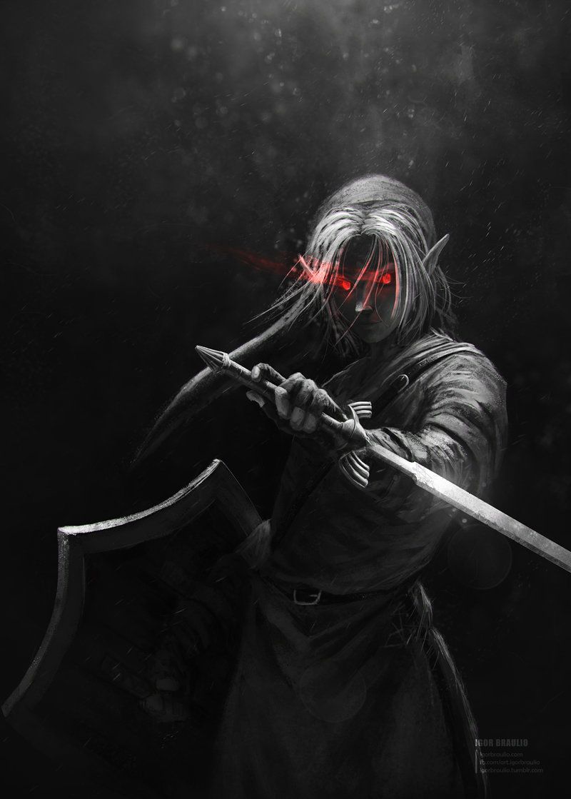 Dark Link Vs Link Hd Wallpapers