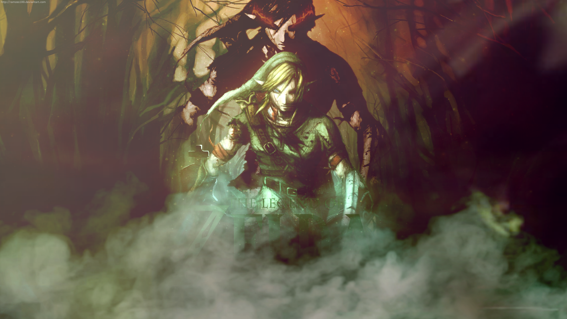 Dark Link Vs Link Hd Wallpapers