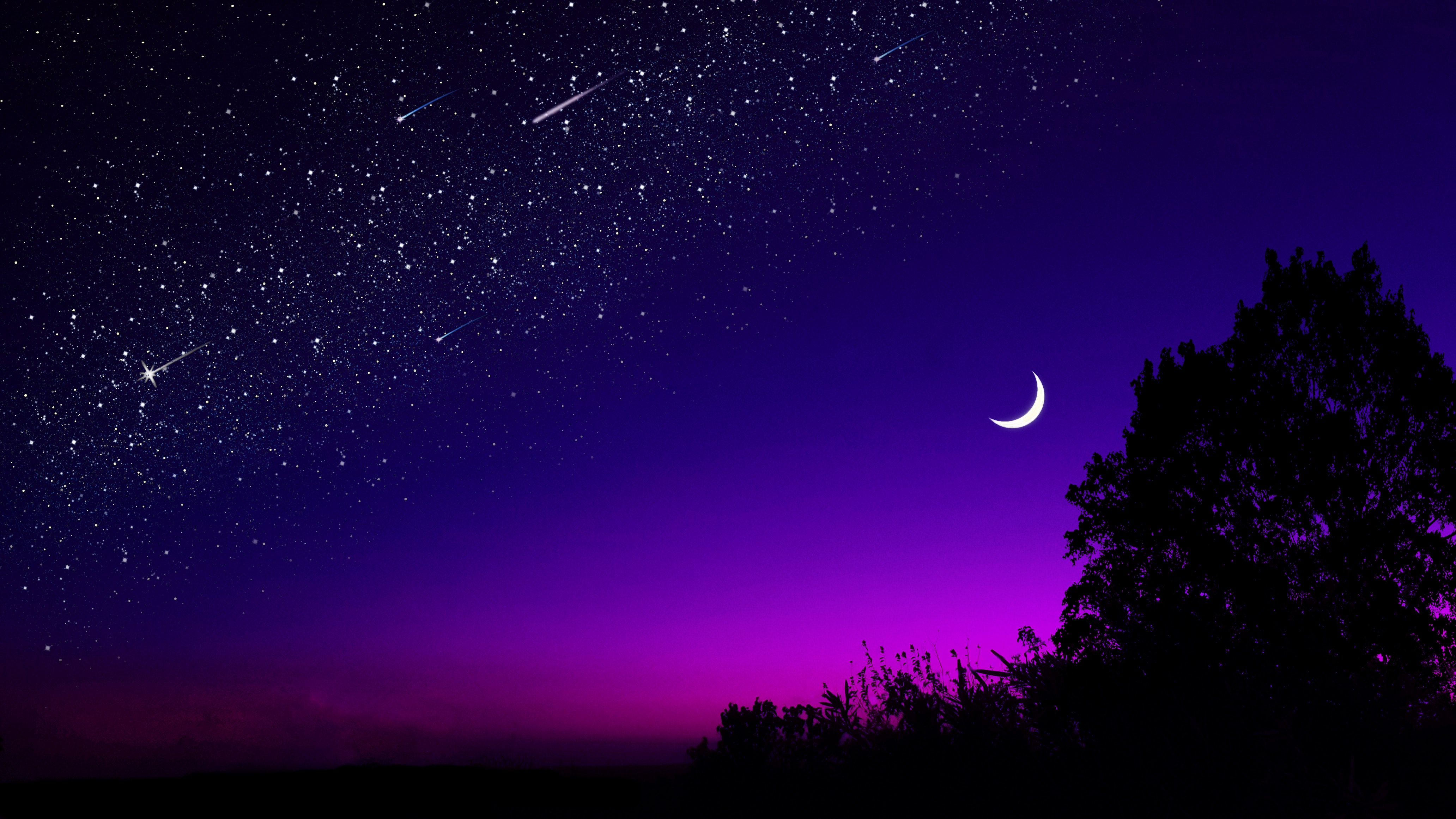 Dark Night Sky Wallpapers