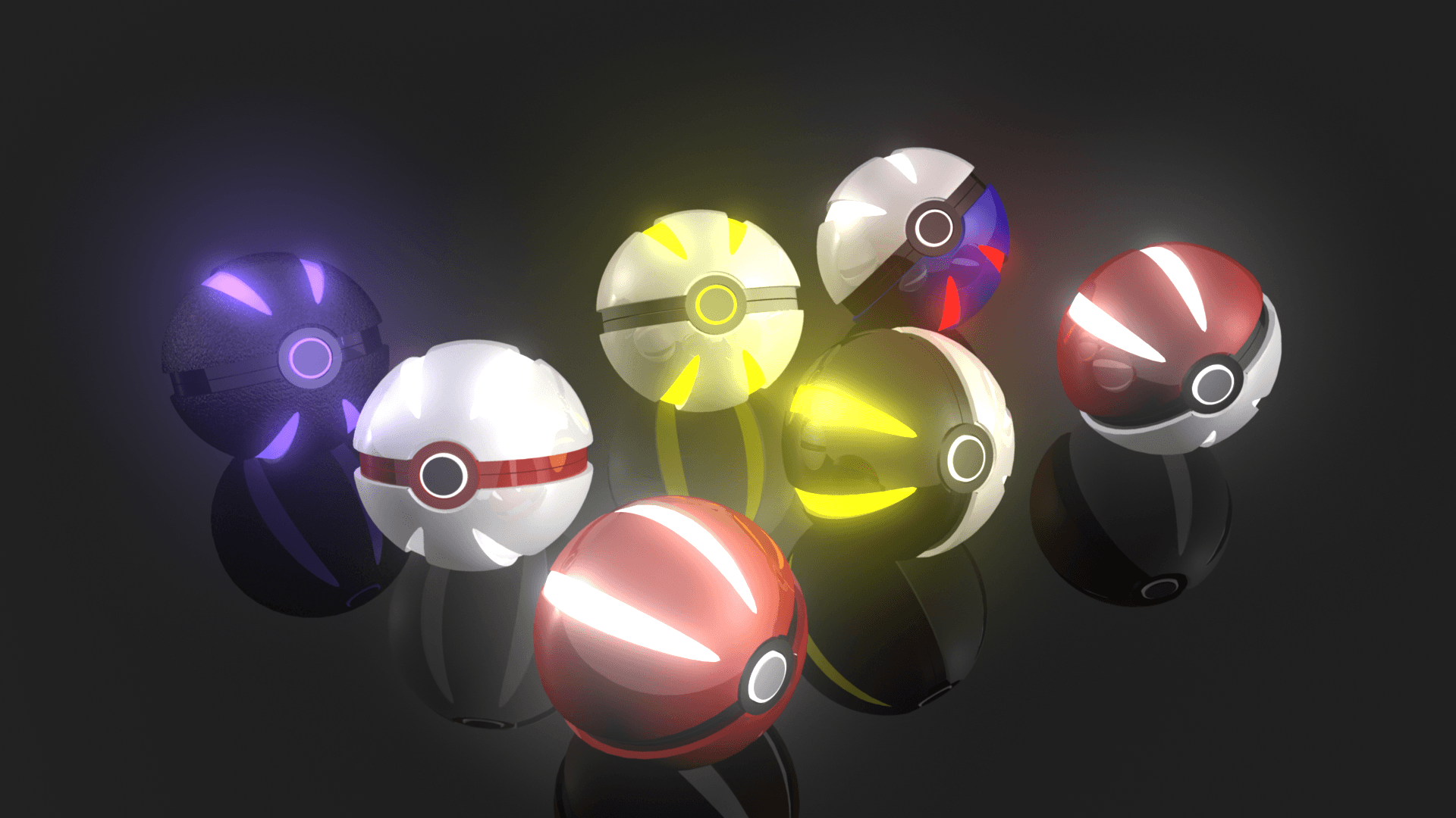 Dark Pokeball Wallpapers