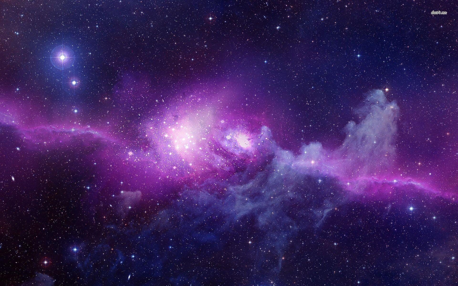 Dark Purple Galaxy Wallpapers