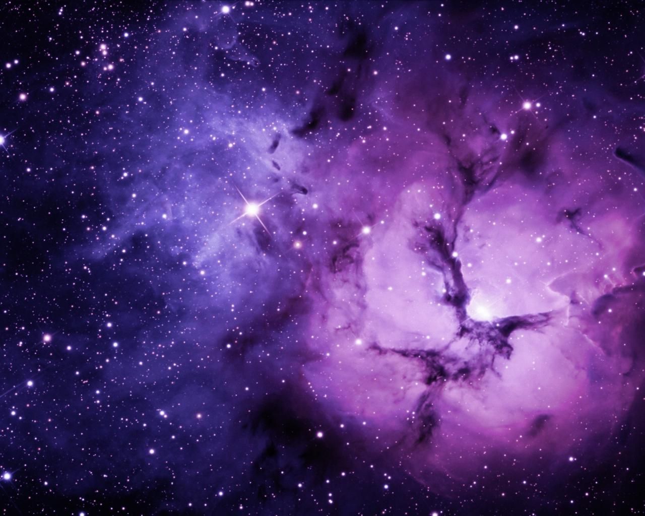 Dark Purple Space Wallpapers