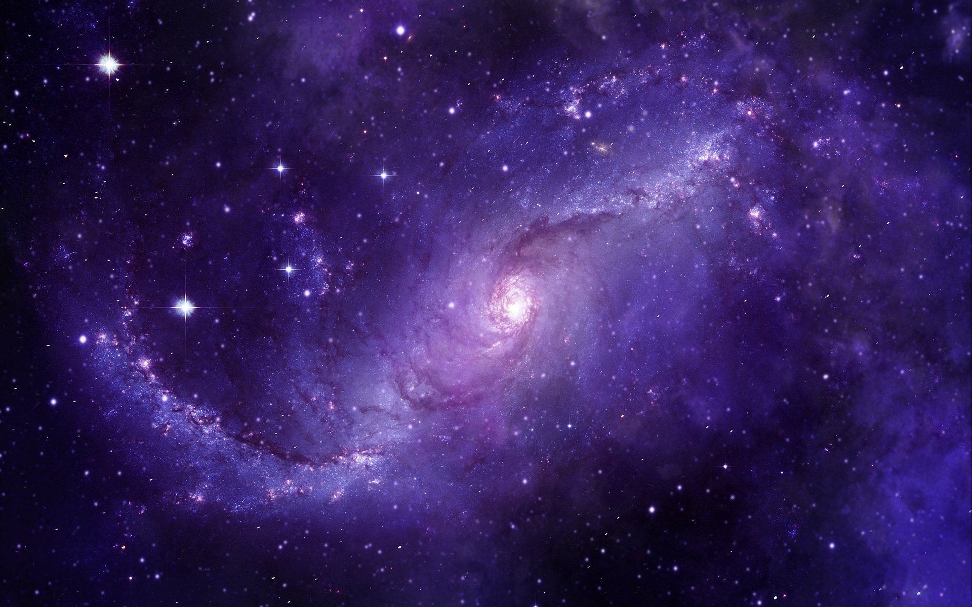 Dark Purple Space Wallpapers