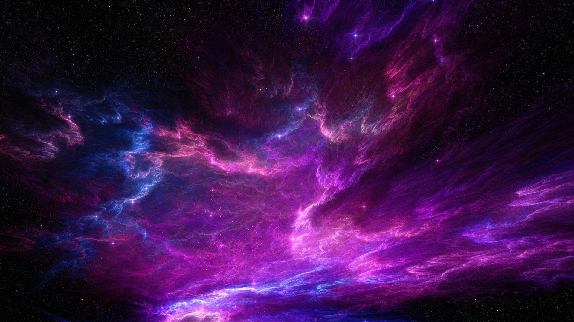 Dark Purple Space Wallpapers