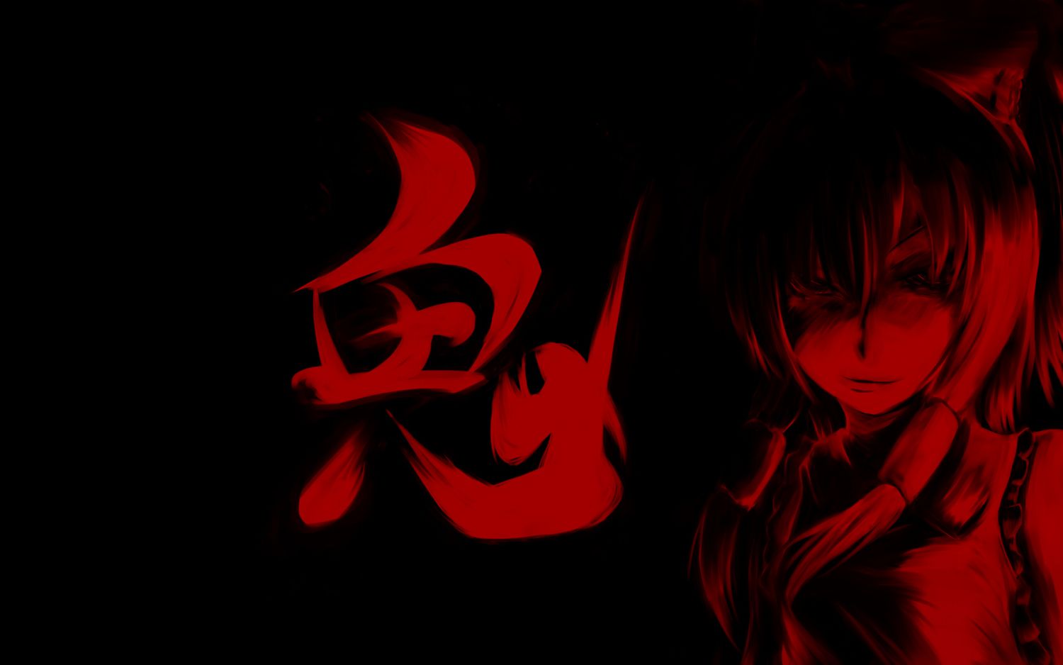 Dark Red Anime Boys Wallpapers