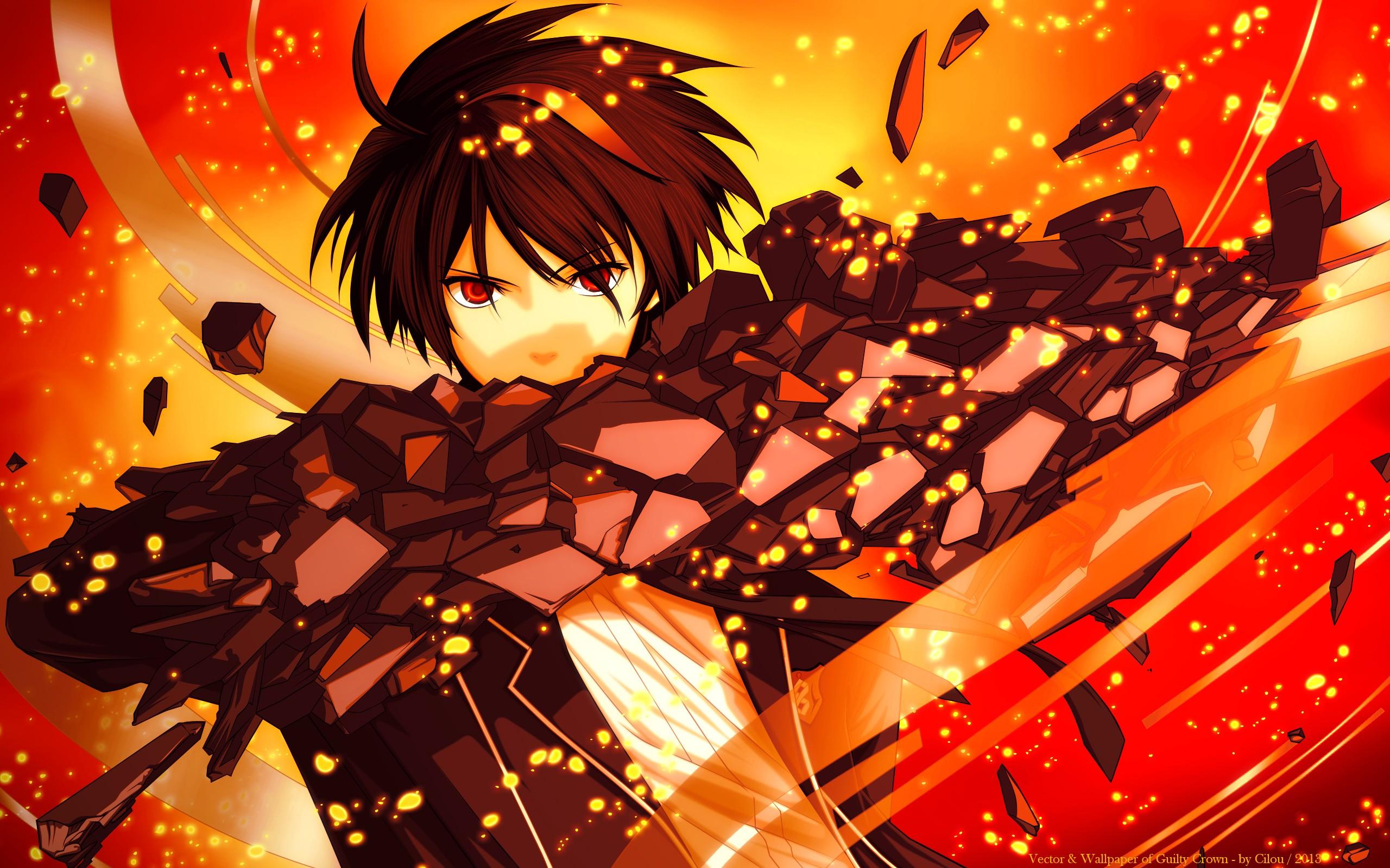 Dark Red Anime Boys Wallpapers