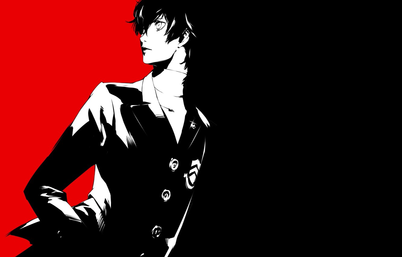 Dark Red Anime Boys Wallpapers