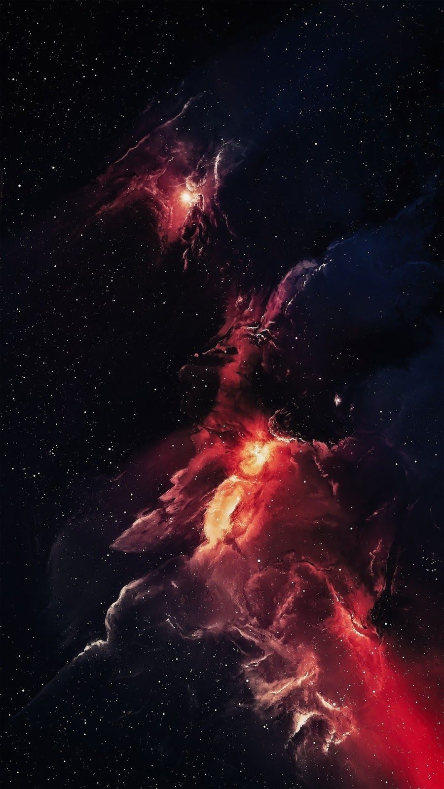 Dark Red Space Wallpapers