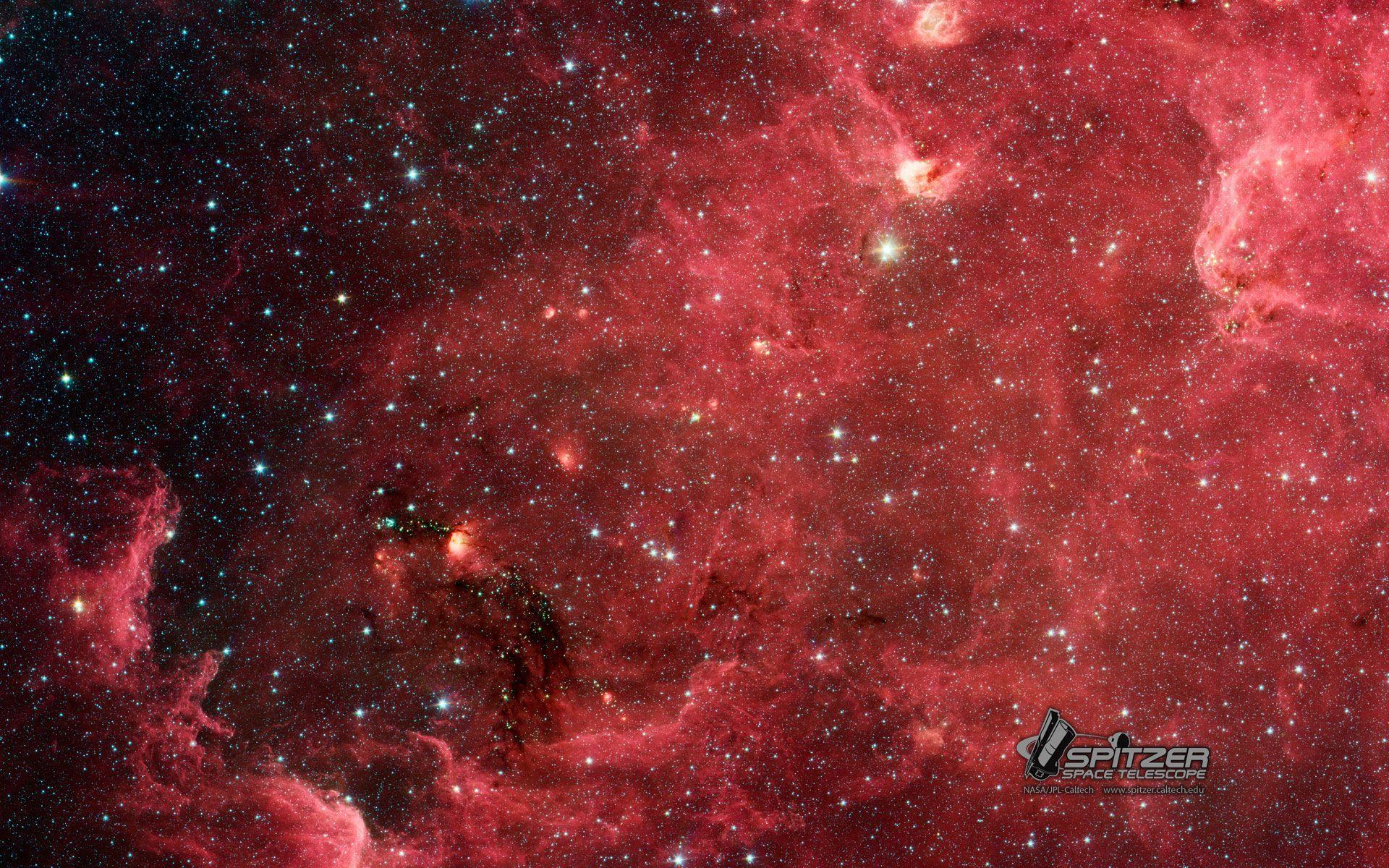 Dark Red Space Wallpapers