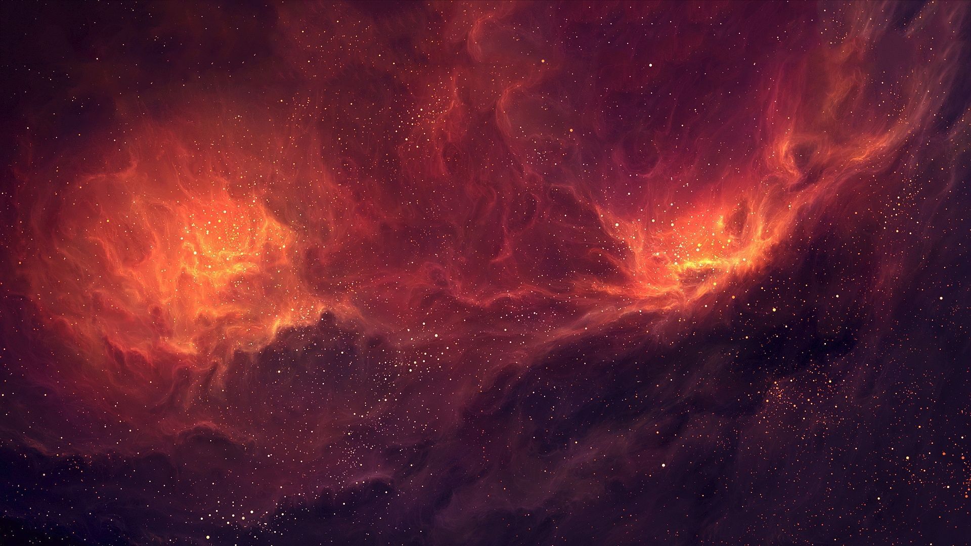 Dark Red Space Wallpapers