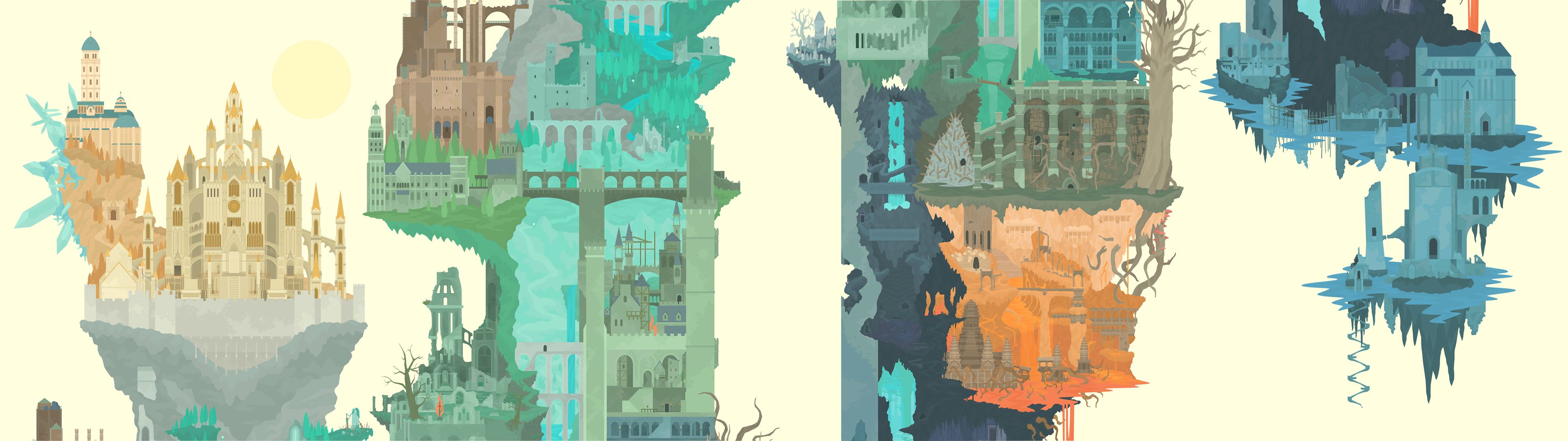 Dark Souls Dual Screen Wallpapers