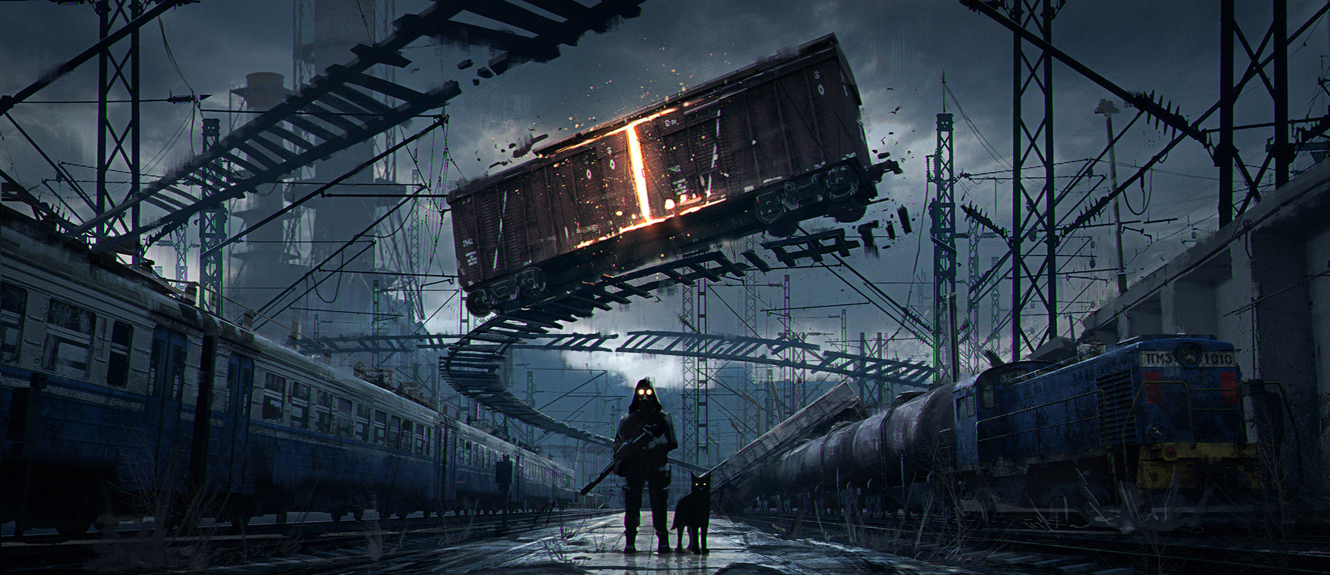 Dark Train Wallpapers