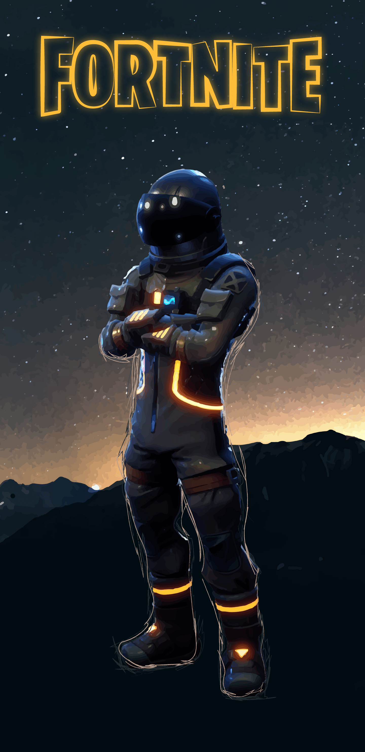 Dark Voyager Fortnite Wallpapers