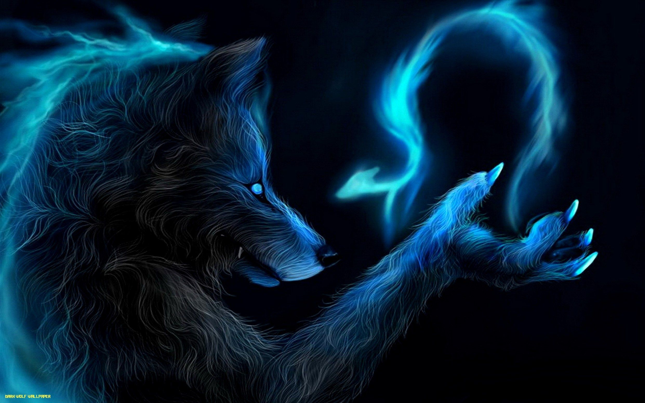 Dark Wolf Anime Wallpapers