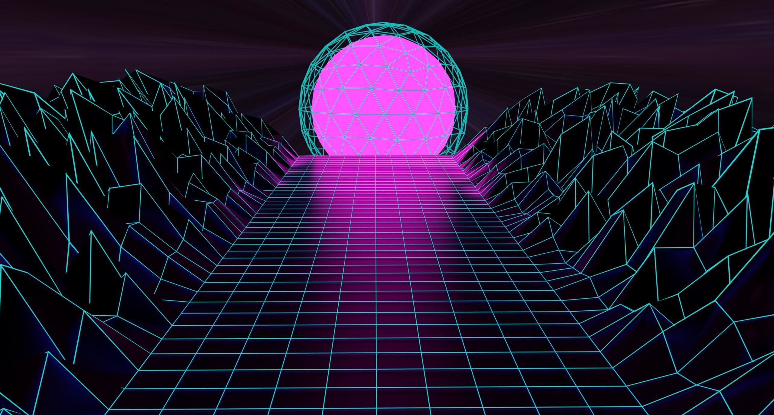 Neon 80S Future Wallpapers