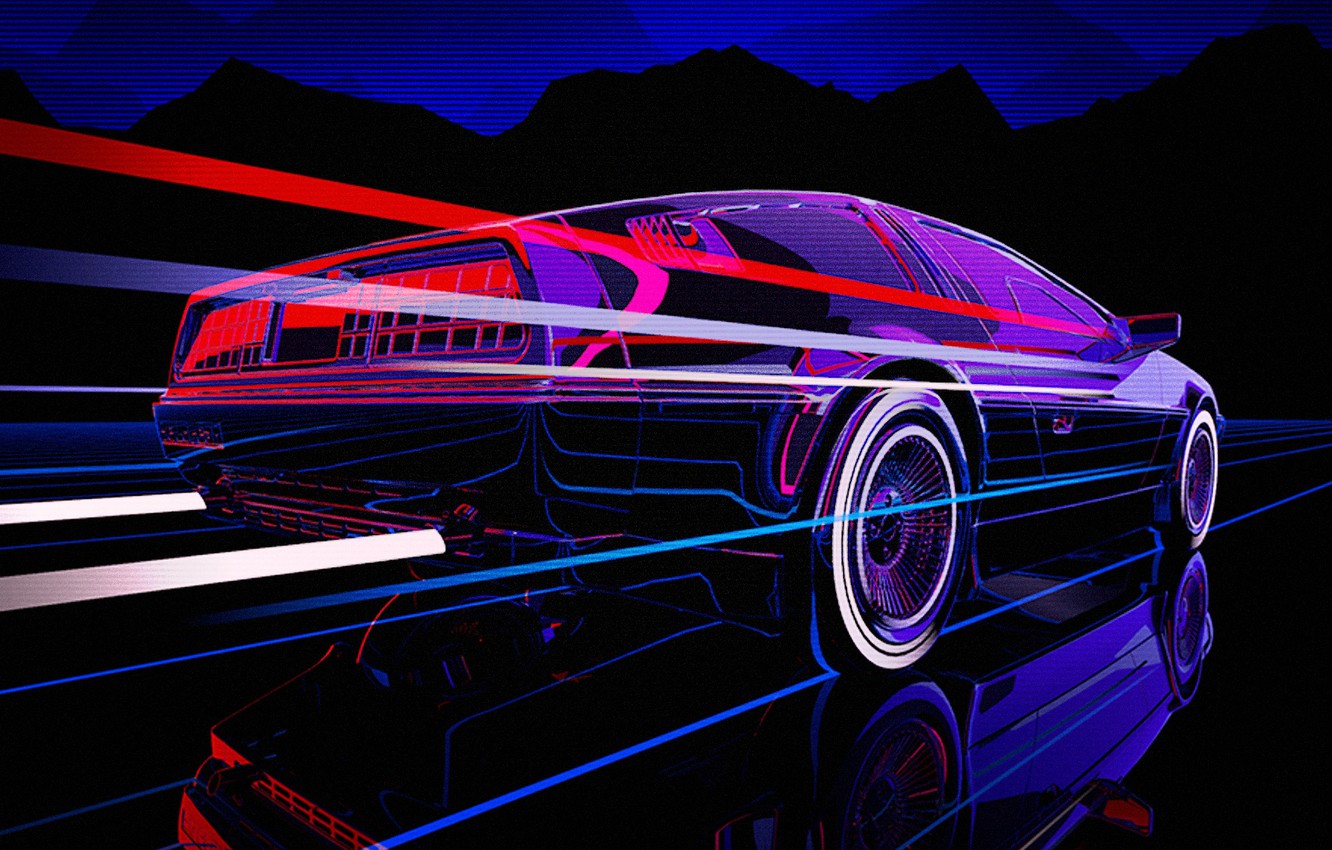 Neon 80S Future Wallpapers