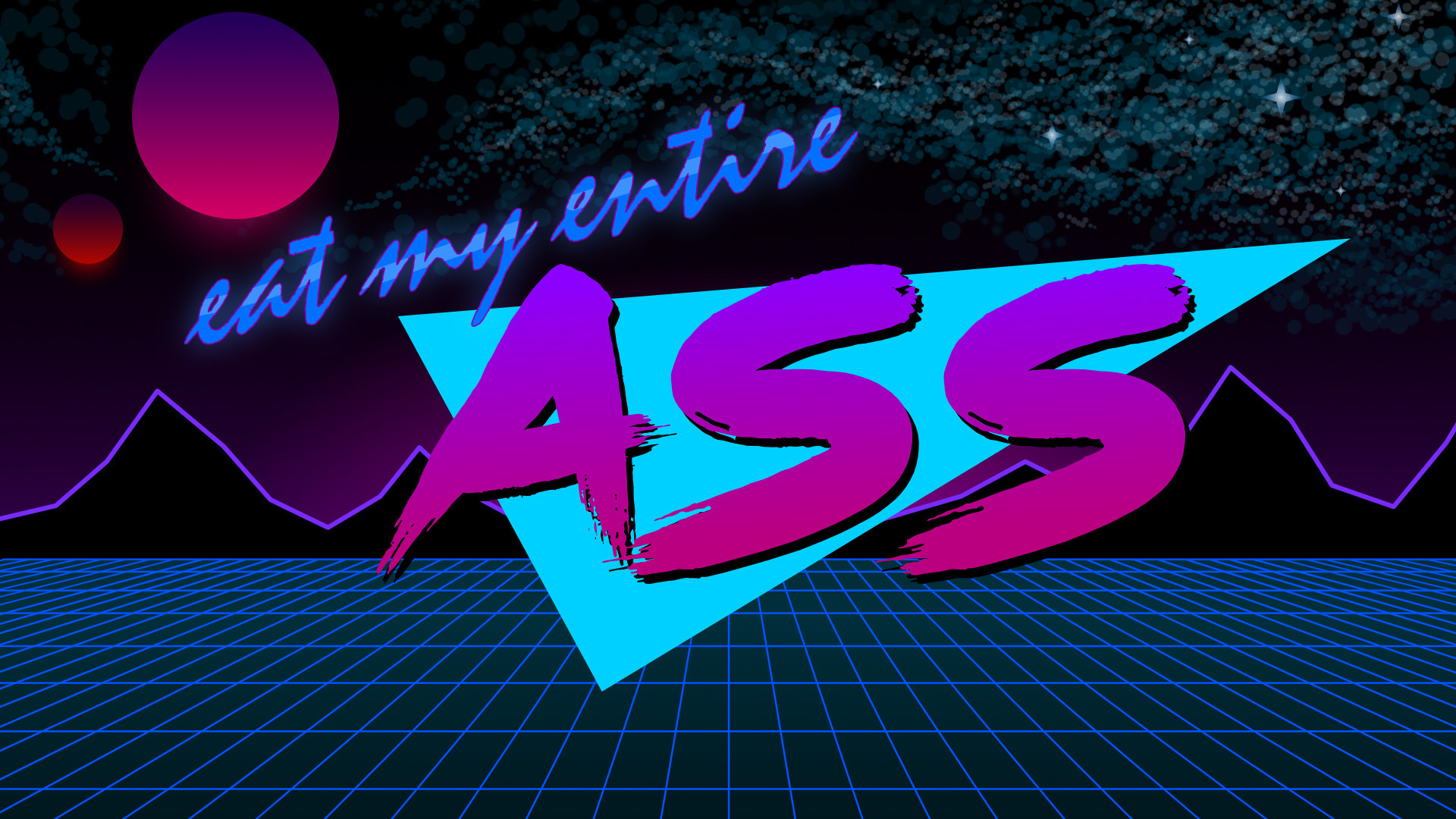 Neon 80S Future Wallpapers