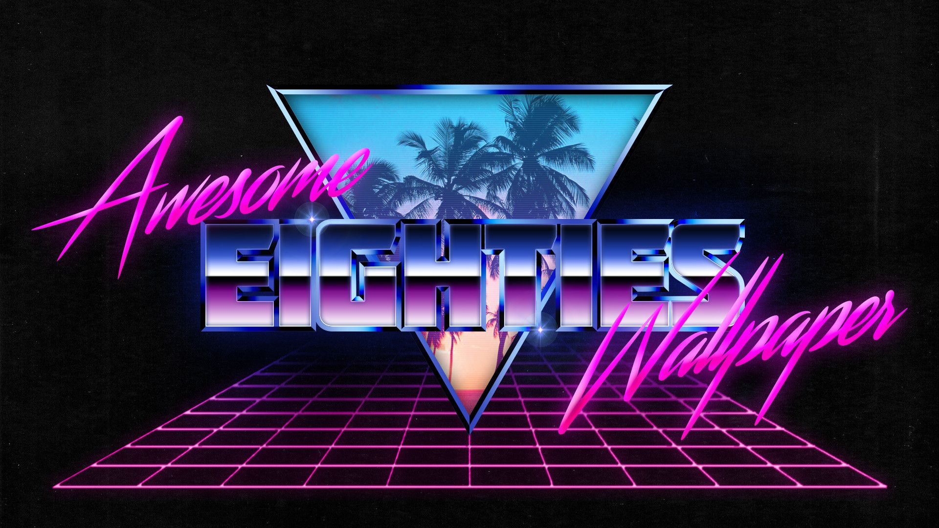 Neon 80S Future Wallpapers