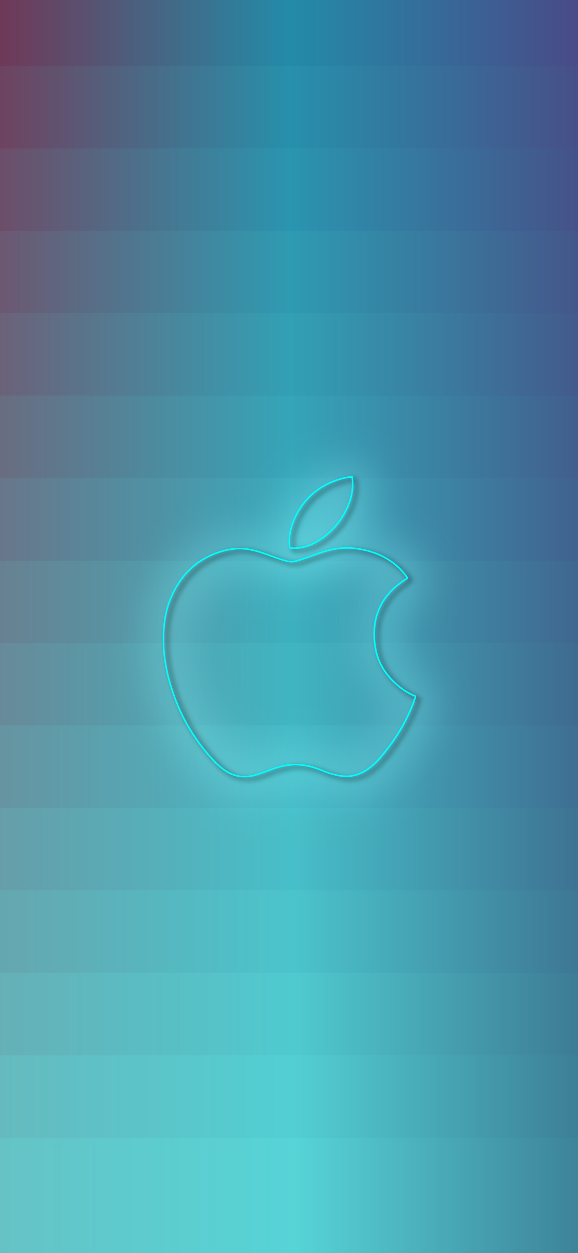 Neon Apple Logo Wallpapers