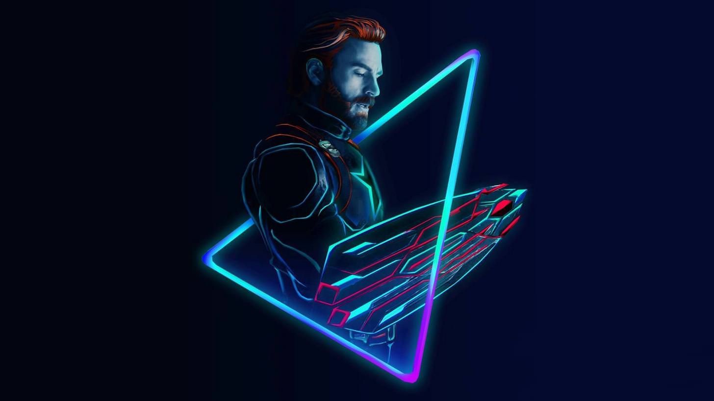 Neon Avengers Wallpapers