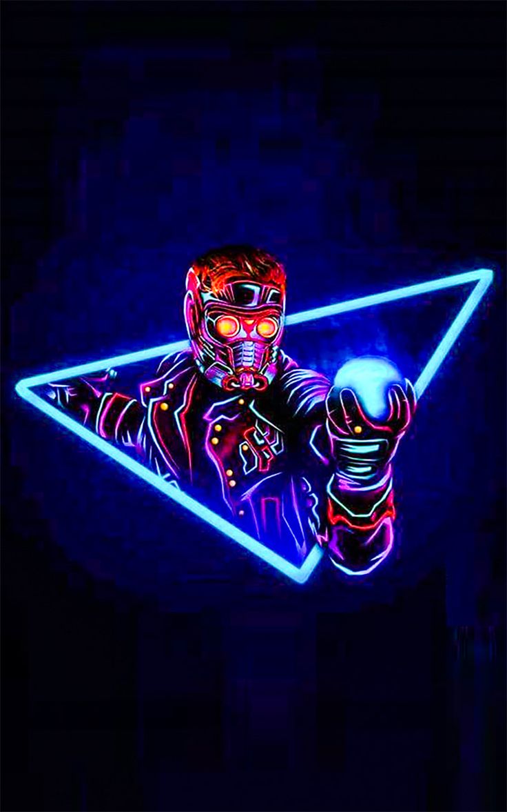 Neon Avengers Wallpapers