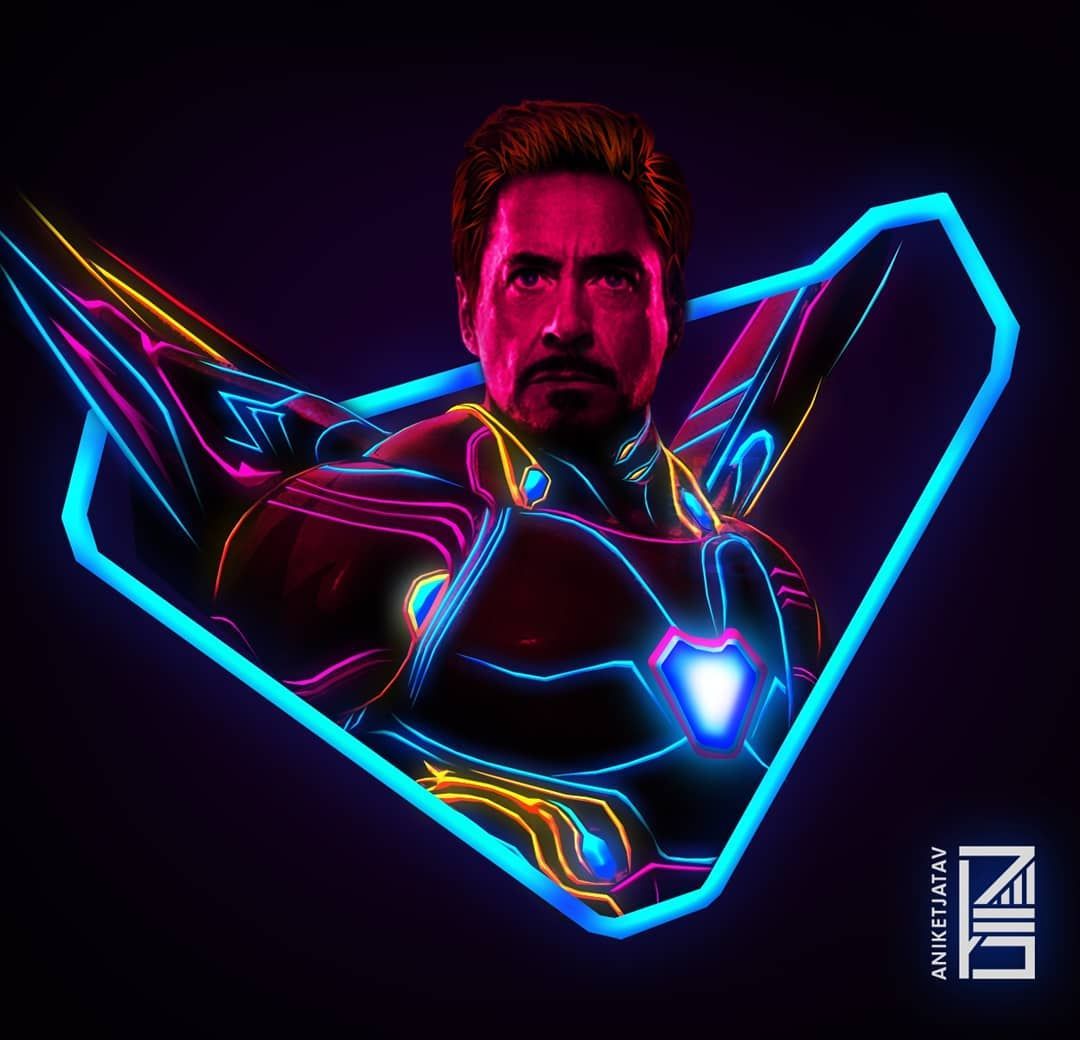 Neon Avengers Wallpapers