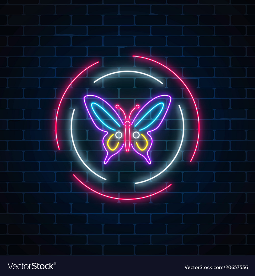 Neon Butterfly Wallpapers