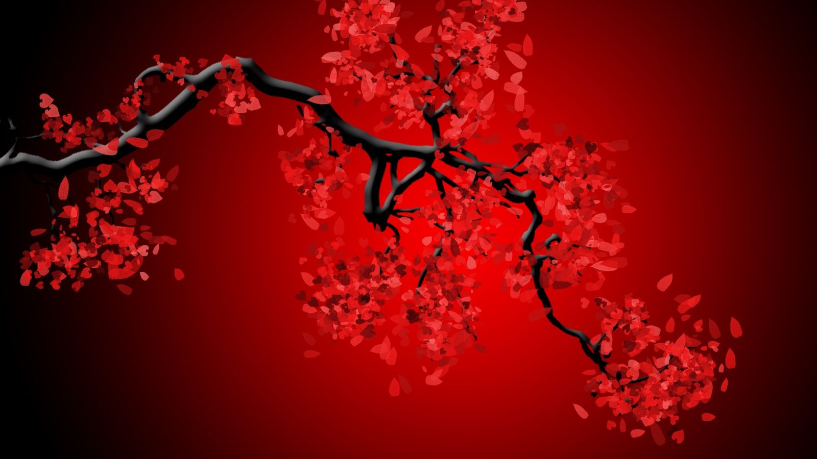 Neon Cherry Blossom Wallpapers