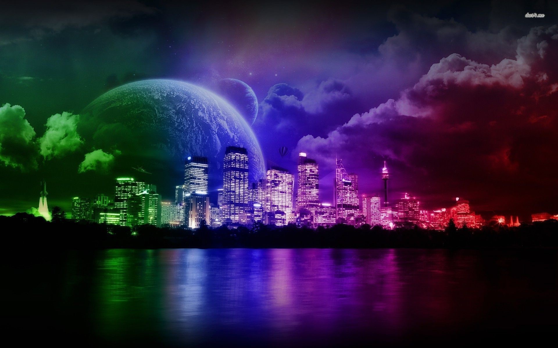 Neon City Wallpapers