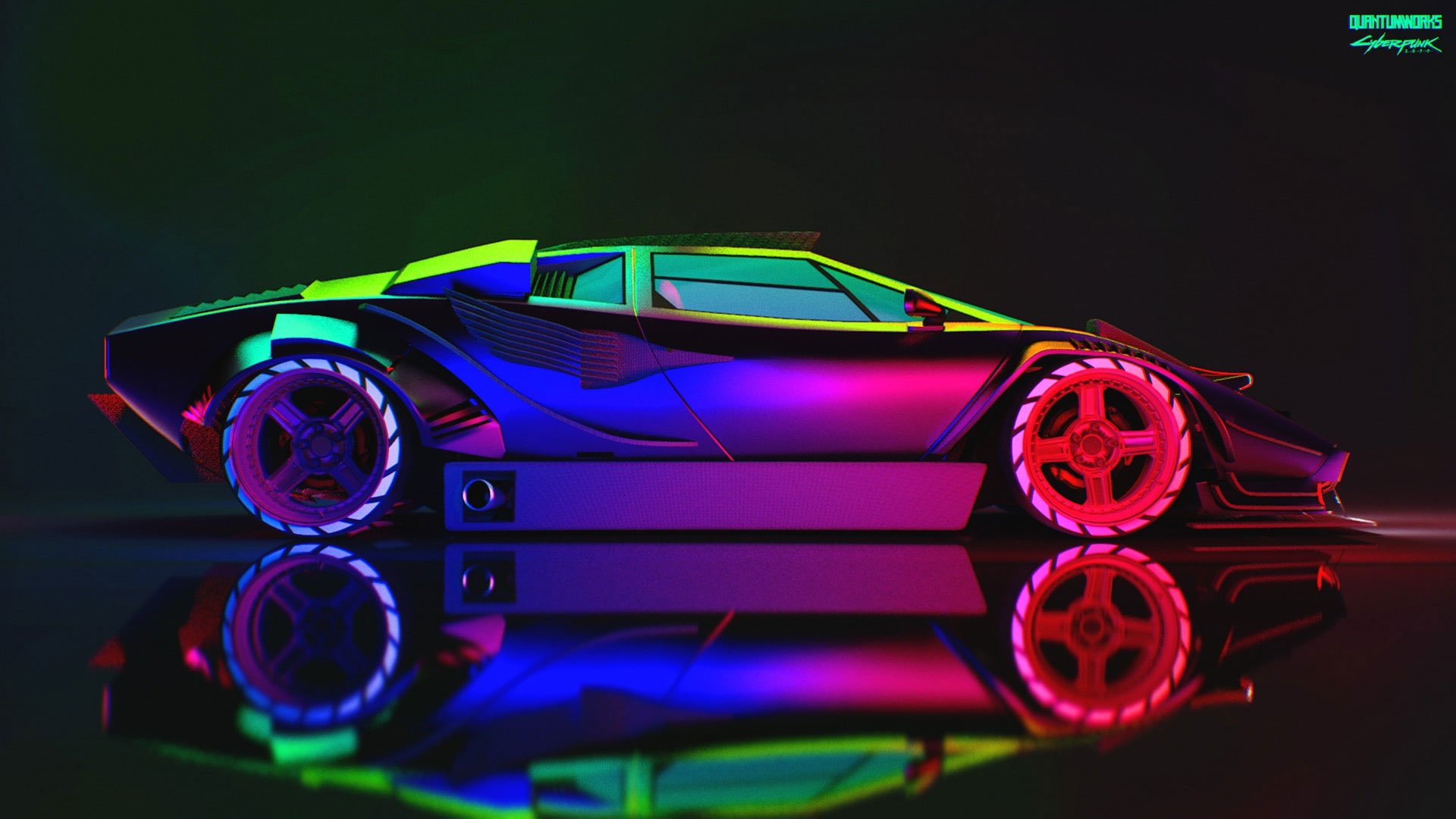 Neon Cool Pink Lamborghini Wallpapers