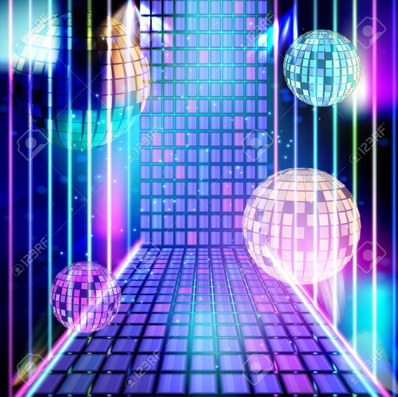 Neon Disco Wallpapers