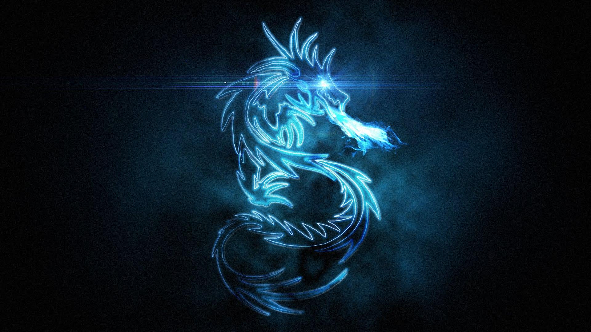 Neon Dragons Wallpapers