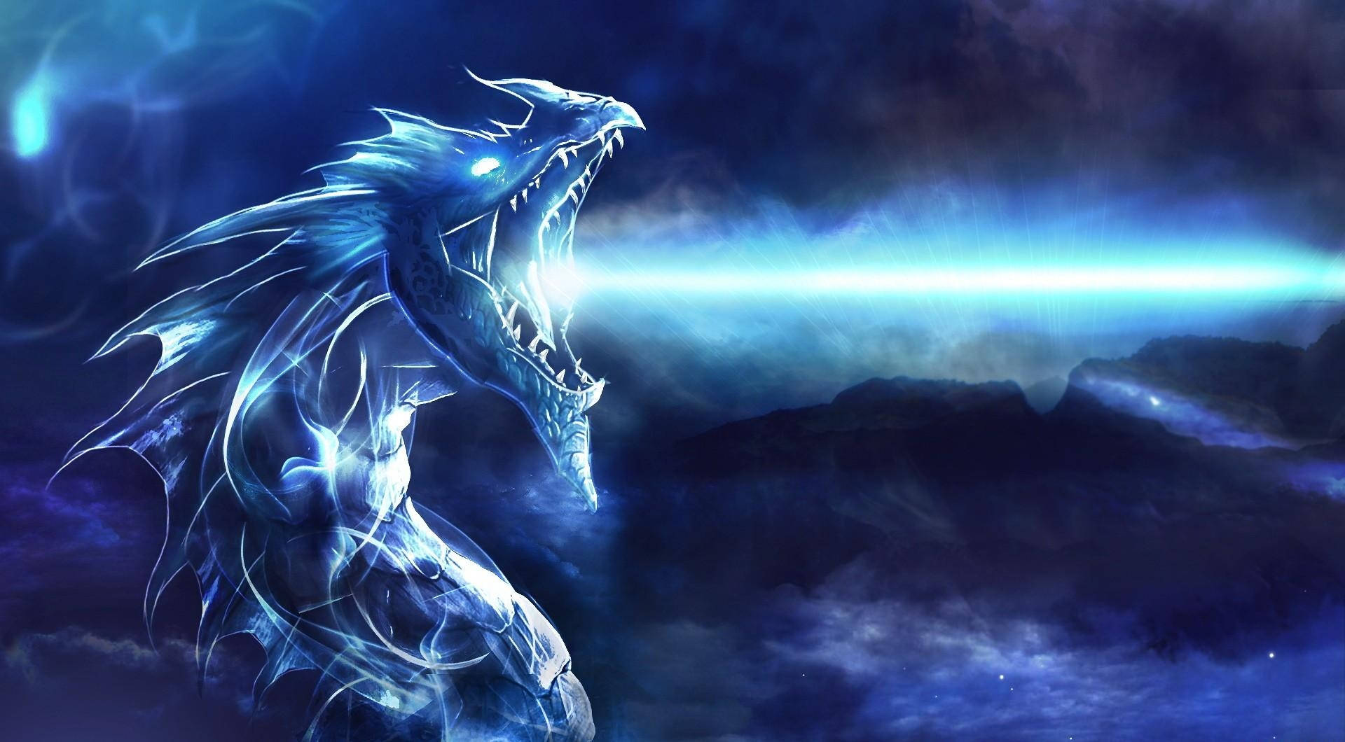 Neon Dragons Wallpapers