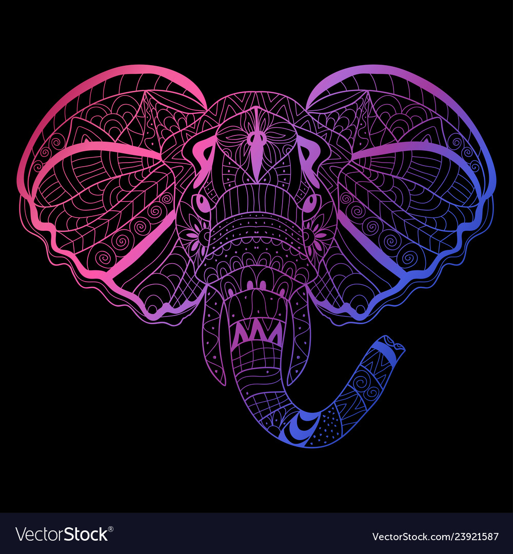 Neon Elephant Wallpapers