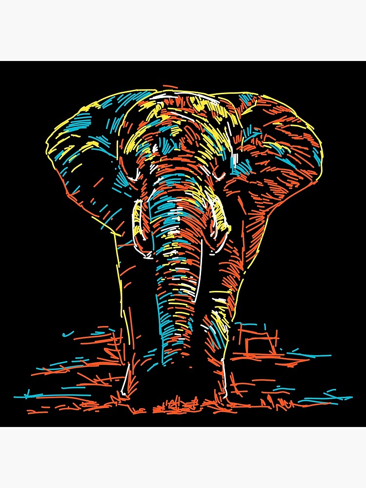 Neon Elephant Wallpapers