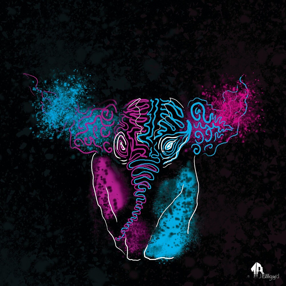 Neon Elephant Wallpapers