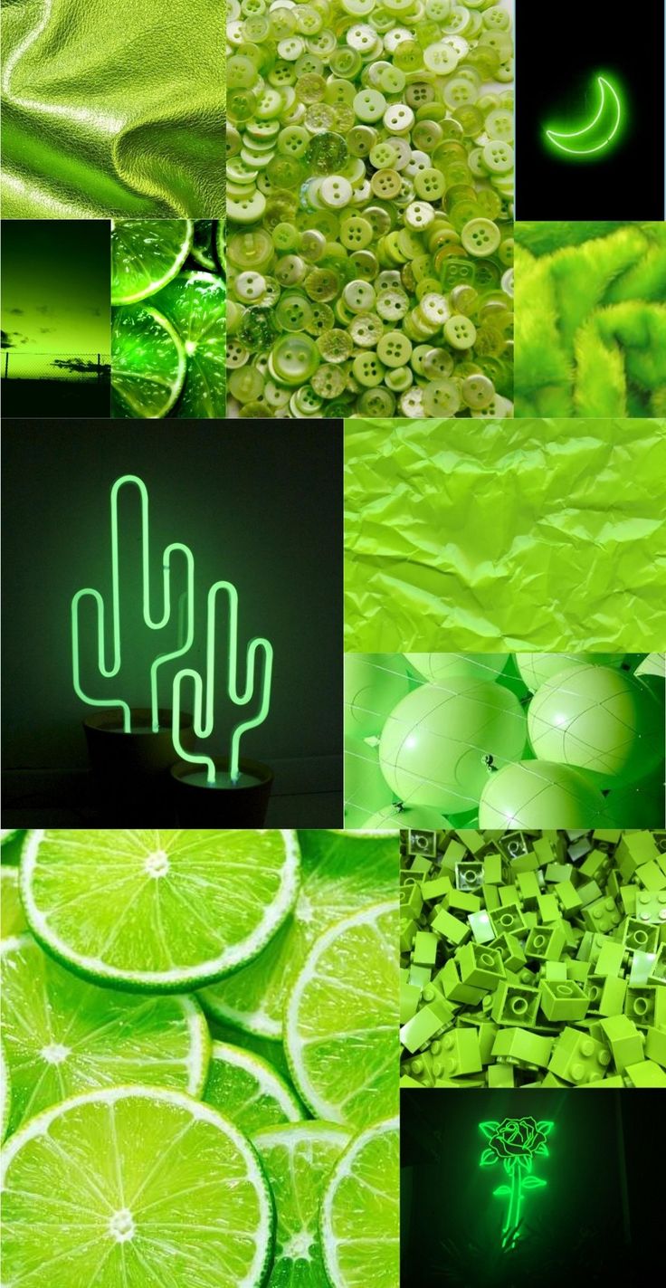 Neon Green Aesthetic Wallpapers