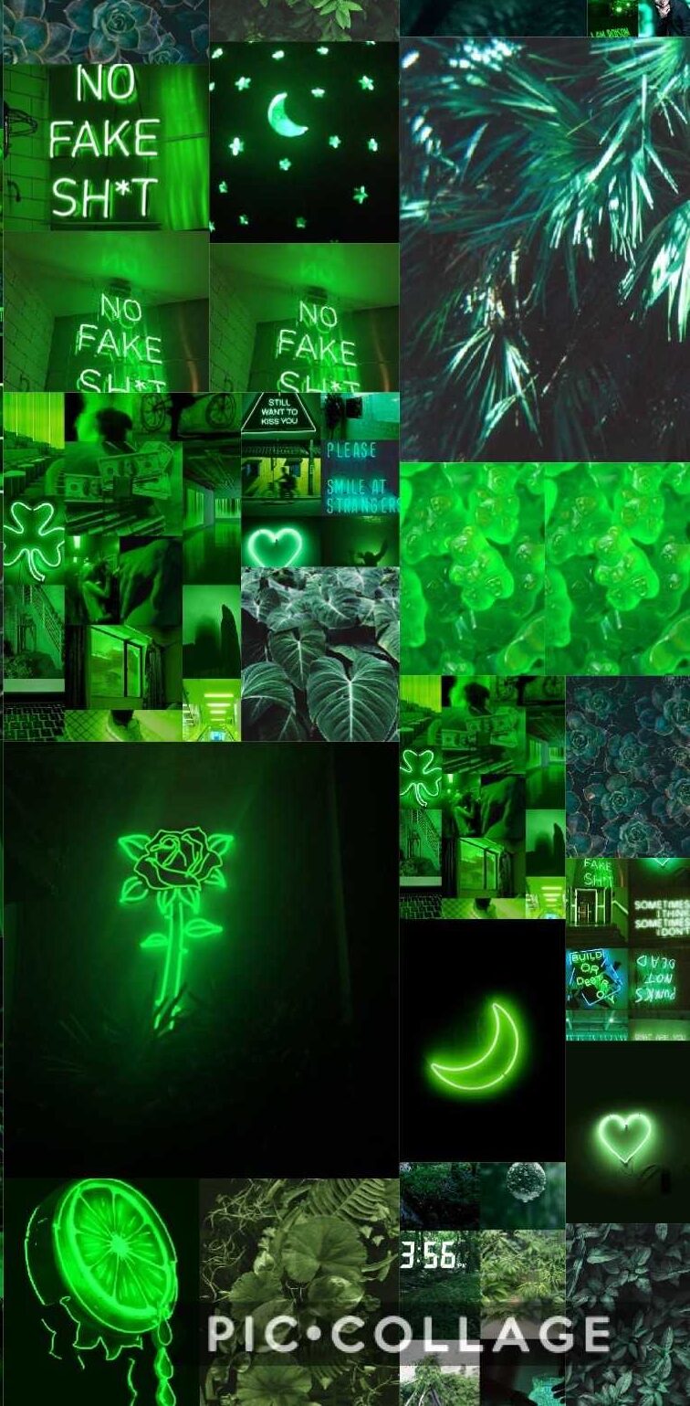 Neon Green Aesthetic Wallpapers