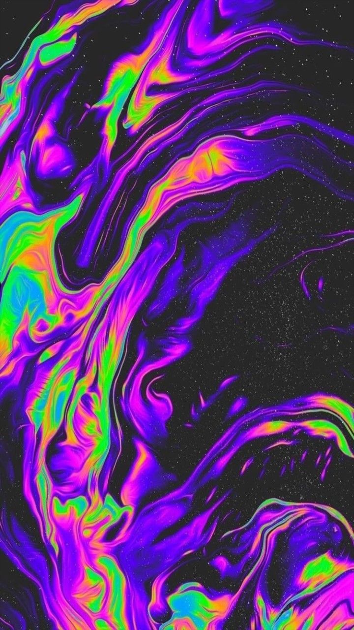 Neon Green And Purple Wallpapers