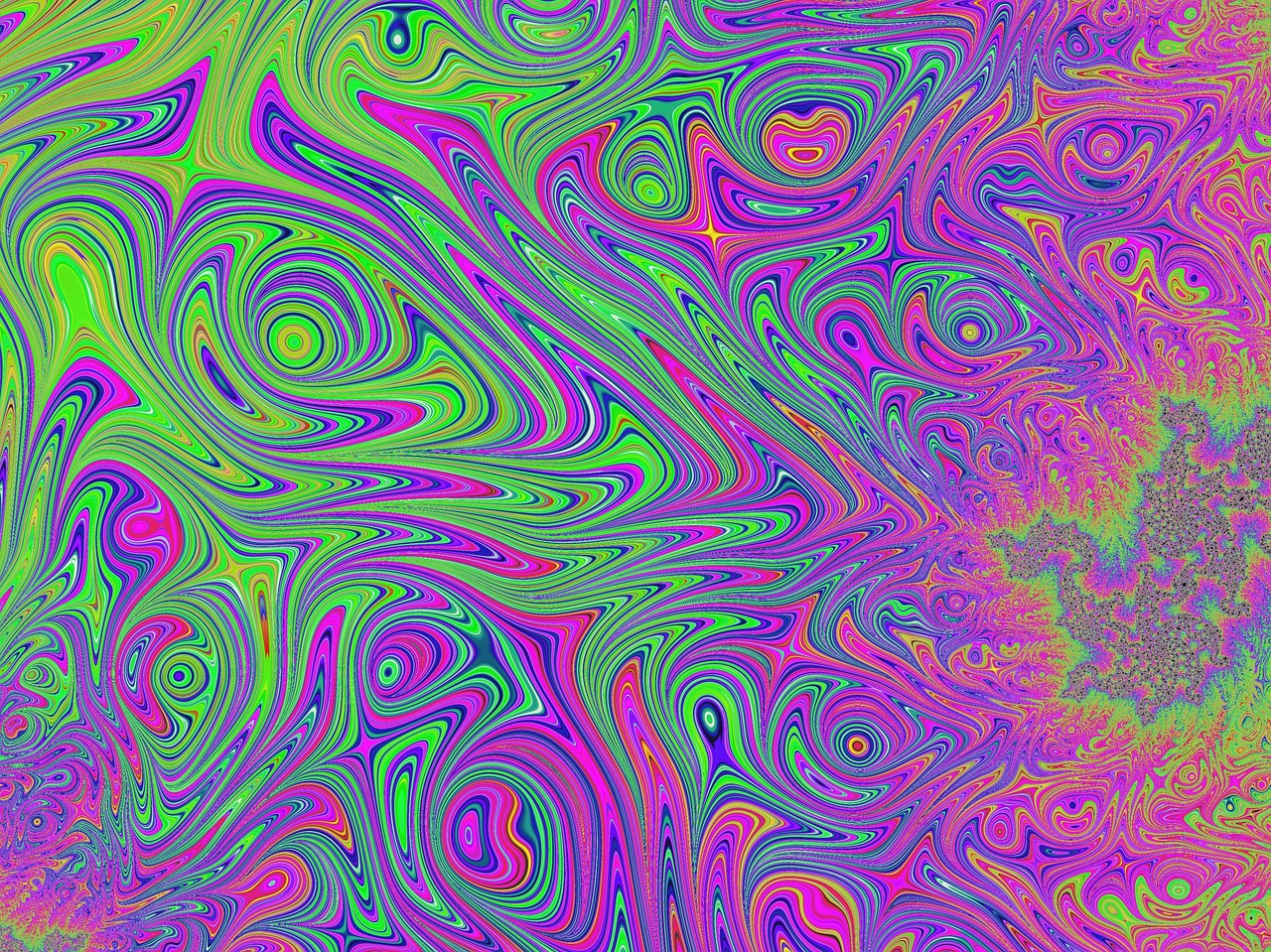 Neon Green And Purple Wallpapers