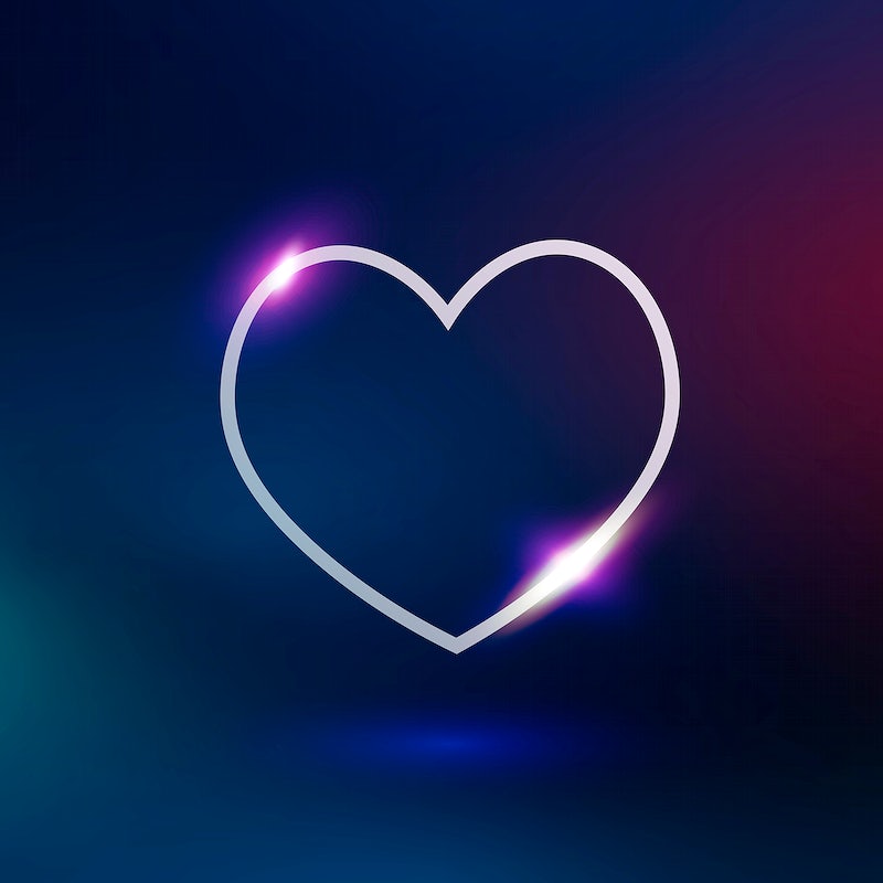 Neon Heart Wallpapers