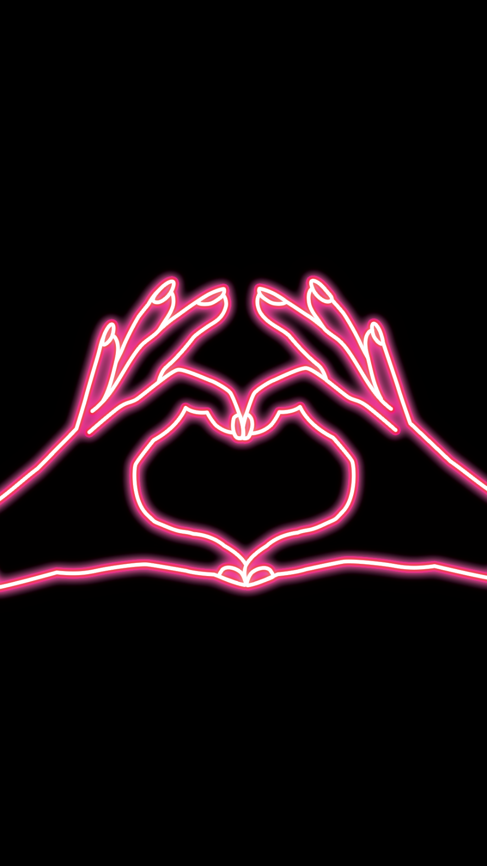 Neon Hearts Wallpapers