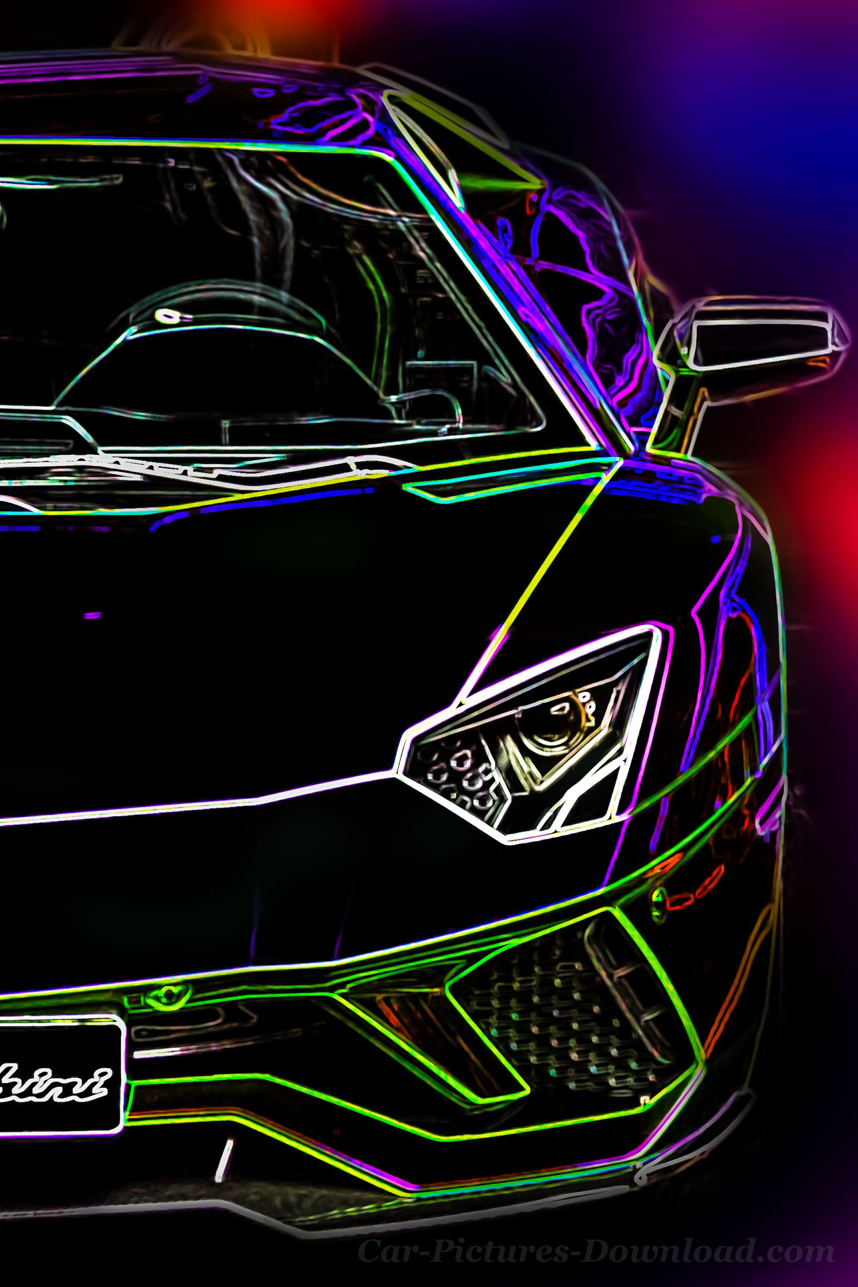 Neon Lamborghini Wallpapers