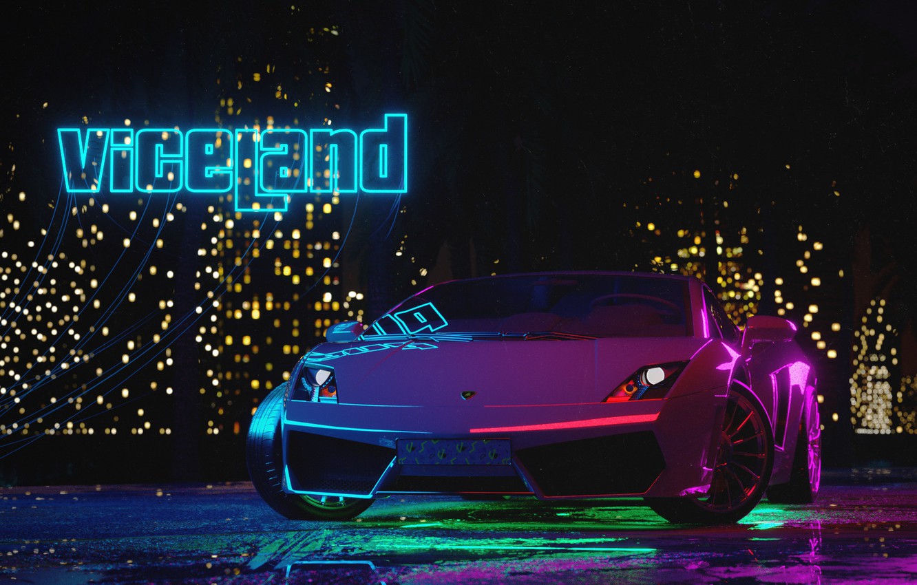 Neon Lamborghini Wallpapers