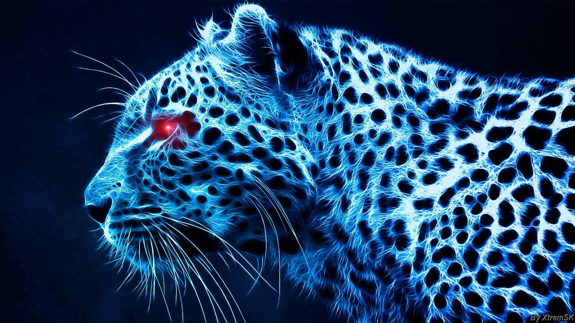 Neon Leopard Wallpapers