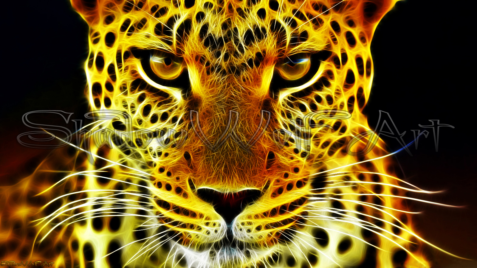 Neon Leopard Wallpapers