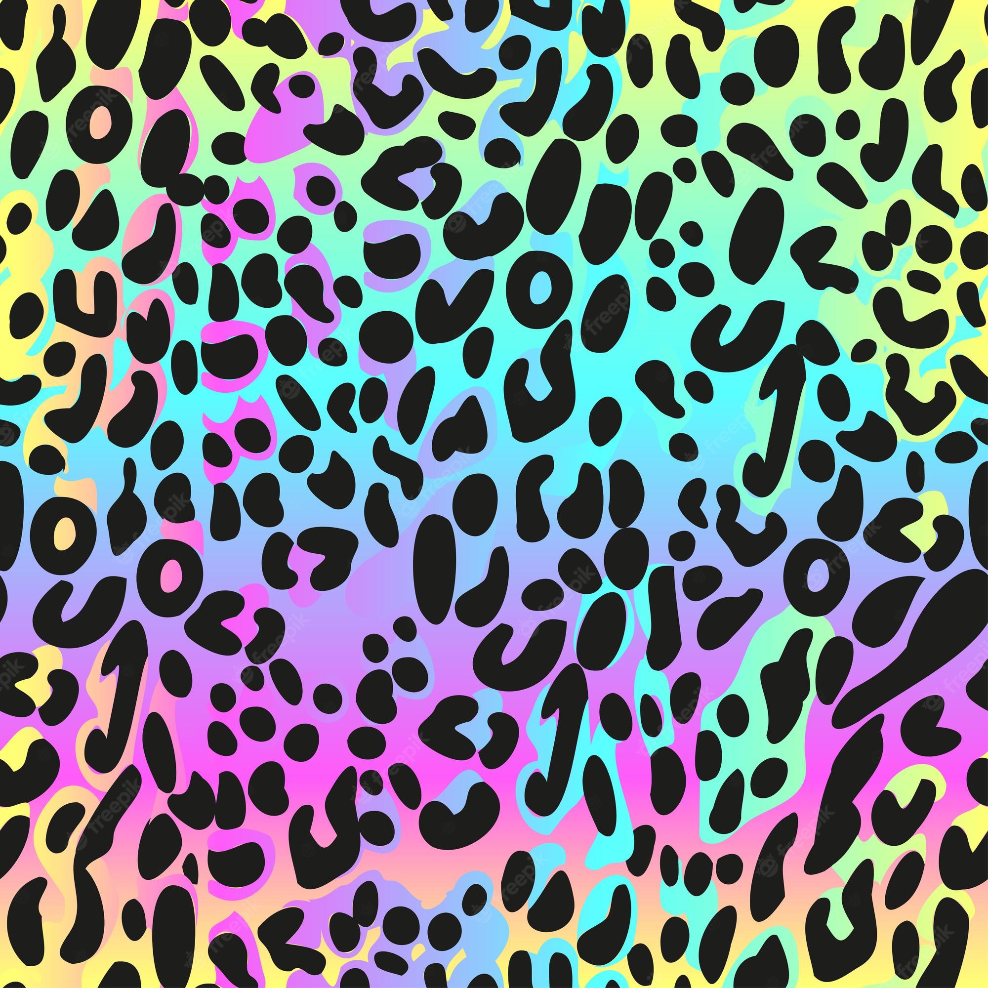 Neon Leopard Wallpapers