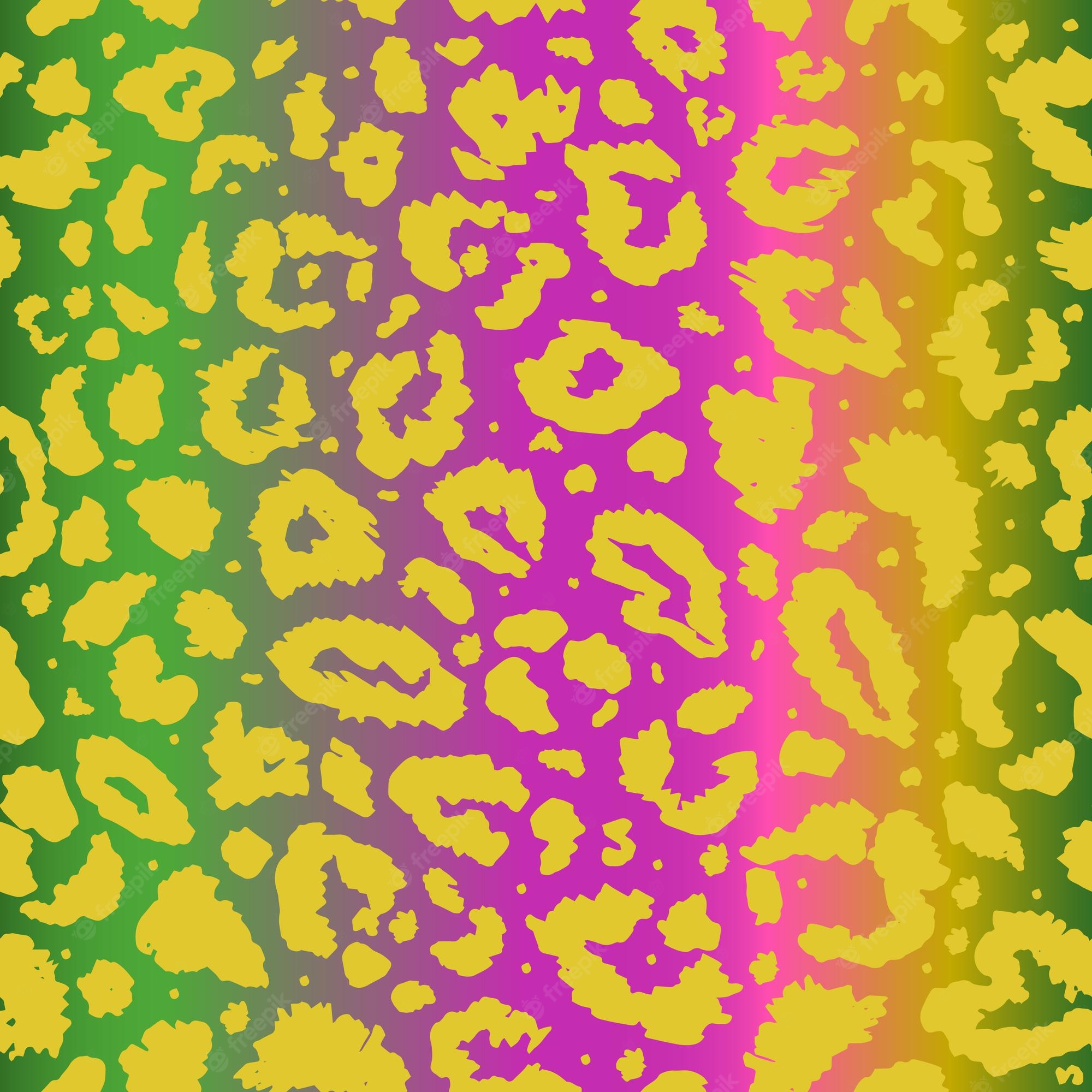 Neon Leopard Wallpapers