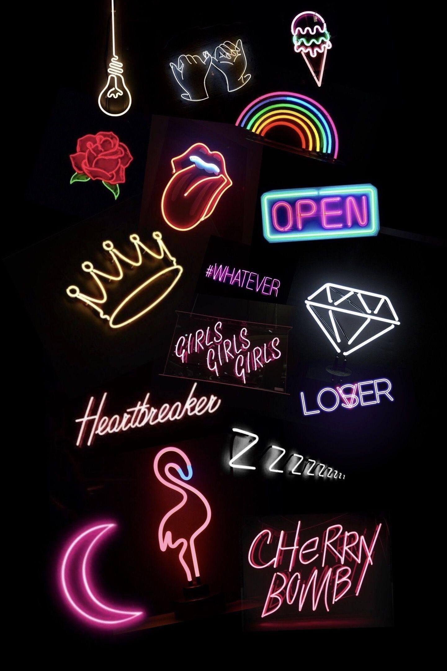 Neon Light Aesthetic Wallpapers