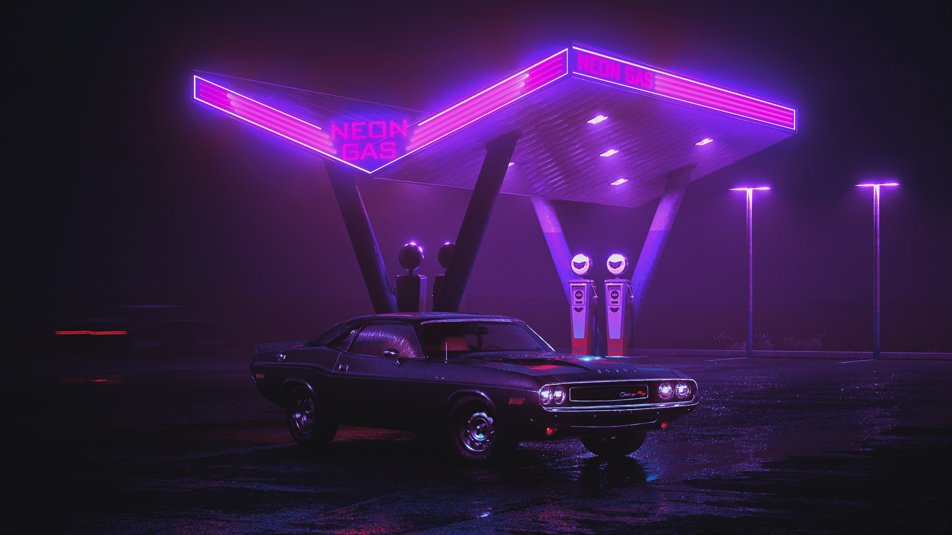 Neon Light Aesthetic Wallpapers